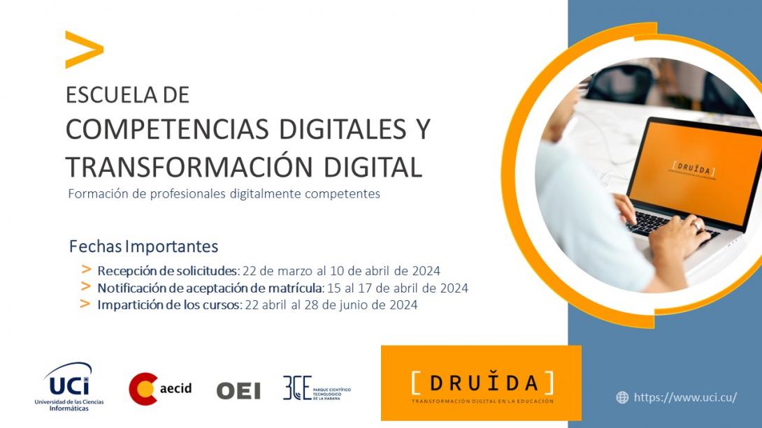 Escuela de competencias digitales y transformación digital 